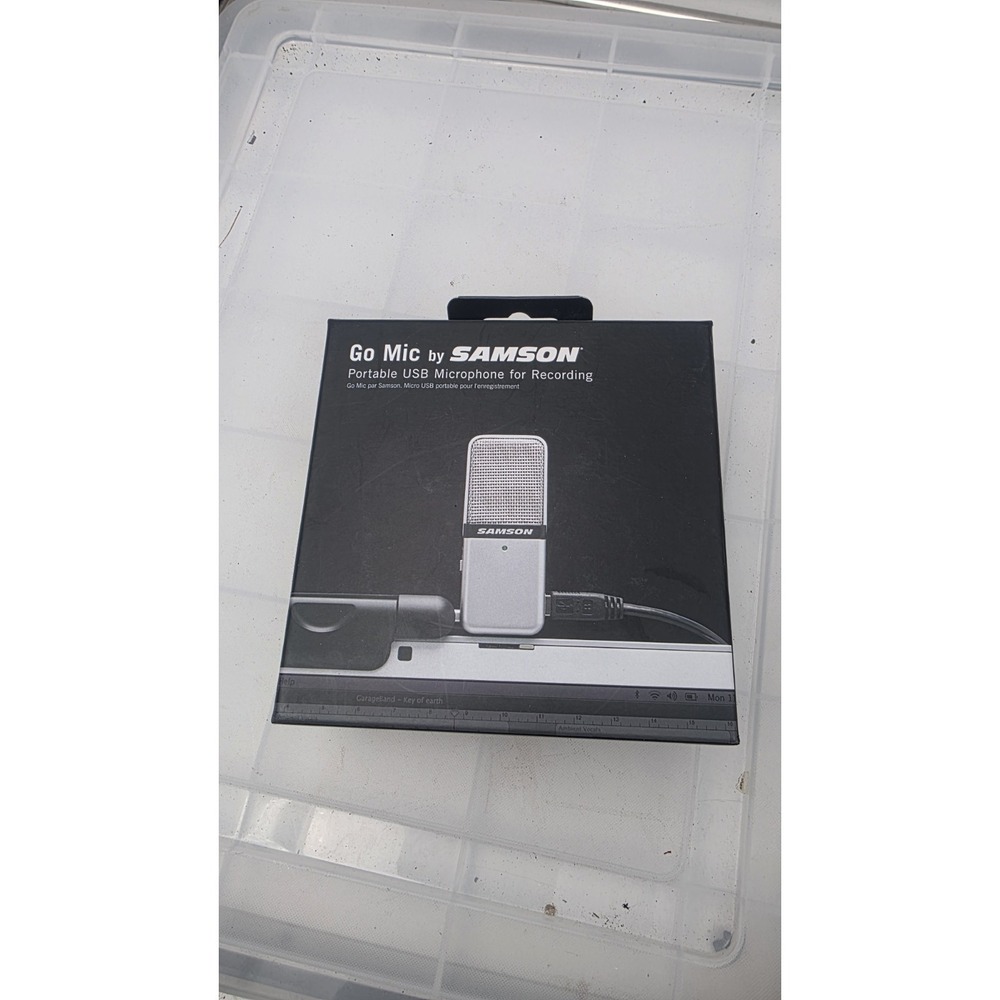 GO MIC BY SAMSON - PORTABLE USB MICROPHONE FOR RECORDING